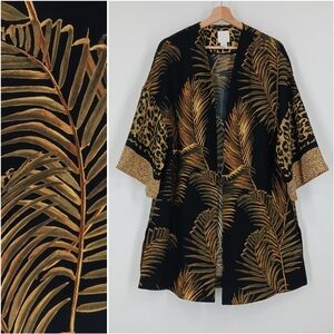 H&M Open Front Printed Kimono